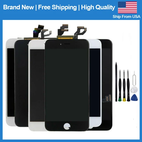 For iPhone 6 6s 7 8 Plus Replacement LCD Display Touch Screen Digitizer Assembly