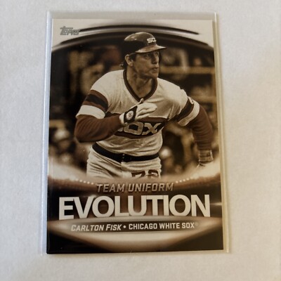 2019 Topps - Evolution Of: Team Logos/Uniforms #EL-8 Frank Thomas, Carlton Fisk