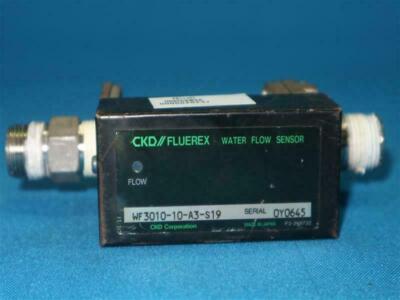 CKD Fluerex WF3010-10-A3-S19 WF301010A3S19 Water Flow Sensor DC12V | eBay