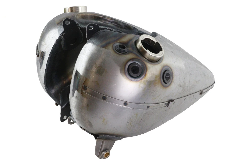UL Gas Tank Set Raw for UL 1940-1946 Harley Davidson motorcycles Foto 2 de 4