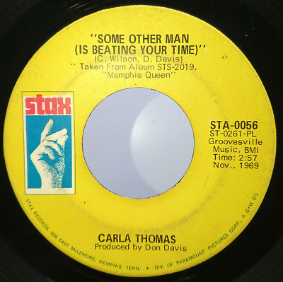 Carla Thomas Some Other Man / Guide Me Well  7'' Vinyl Single Northern Soul STAX