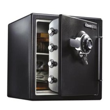 Caja fuerte combinada de dial SentrySafe tamaño mediano 1,23 ft³ ignífugo/impermeable