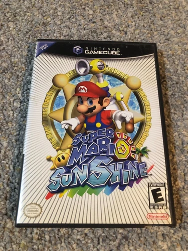 Super Mario Sunshine (Nintendo GameCube) No Manual - Tested