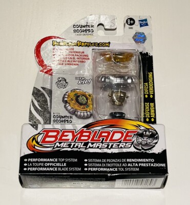 Original Hasbro Beyblade Metal Masters Counter Scorpio 145D Neu OVP B-125