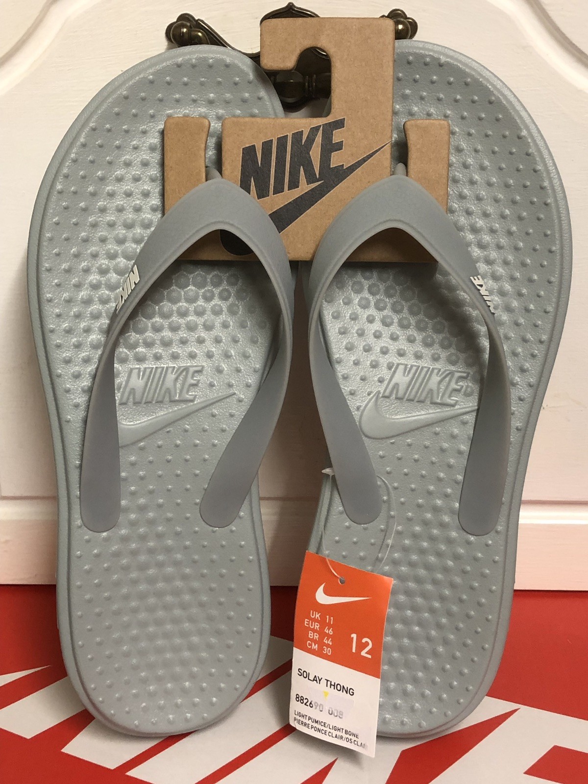 mens nike solay flip flops