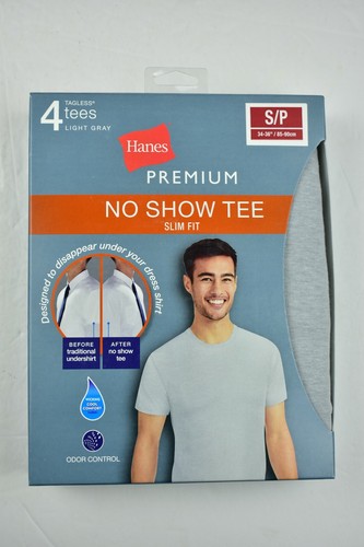 Slim Fit No Show Tagless T-Shirts 