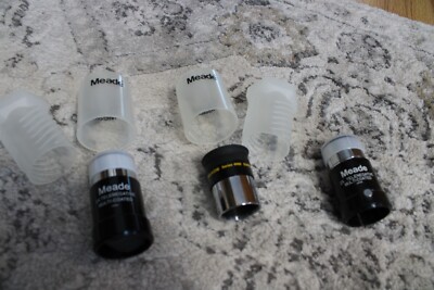 Meade Series 4000 Super Plossl 9.7mm  Multi Coated Lens & Meade 2X Telenegative