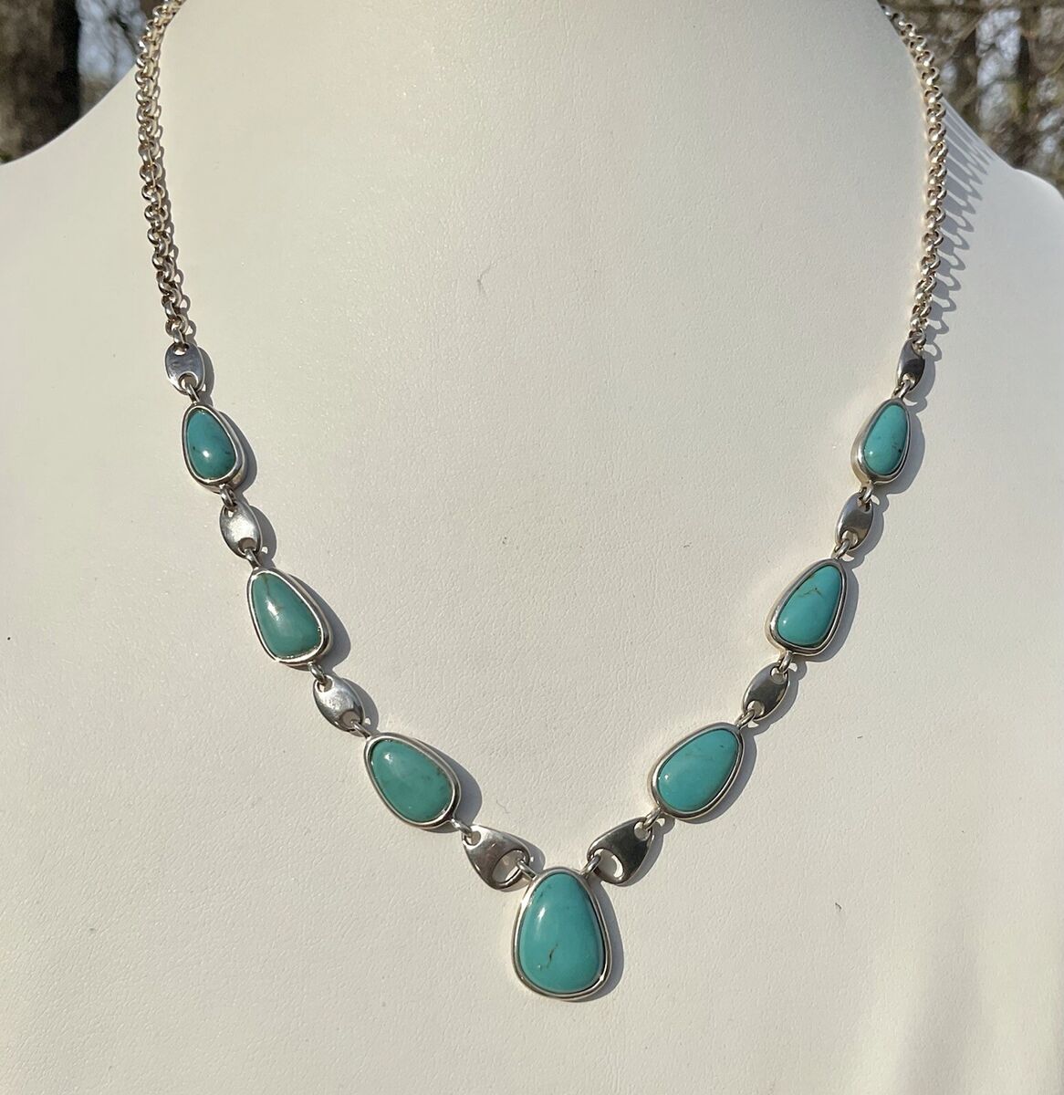 WHITNEY KELLY ~ WK 925 China ~ Sterling Silver ~ Turquoise WHITNEY KELLY ~ WK 925 China ~ Sterling Silver ~ Turquoise