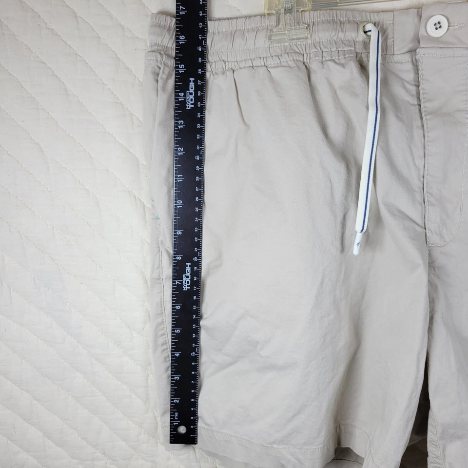 Tommy Bahama мужские льняные шорты 1XLB бежевый эластичный пояс шнурок 5 карманов - Изображение 4 из 4