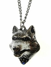 Galraedia Wolf Head Necklace Lupercus Crystal Pendant GA12 New