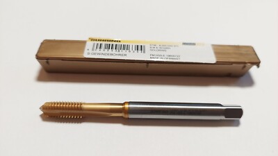 M8 Gewindebohrer Gühring 5736 HSS-E-PM ISO2/6H DIN371 Typ N Form B Goldring Neu