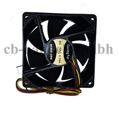 MITACHI B802512BM 12V DC BRUSHLESS FAN GEHÄUSELÜFTER 80x80 KÜHLER LÜFTER 3 POLIG