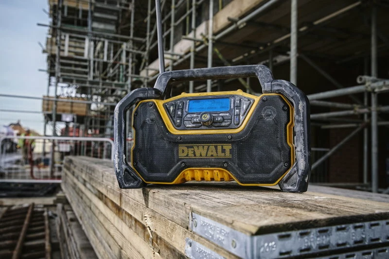 DEWALT Akku- und Netz-Radio DCR029 mit DAB+ Bluetooth FM Baustellenradio - Bild 2 von 4