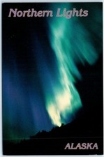 Postcard - Northern Lights - Alaska