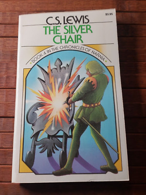 The Silver Chair Reprint Collier Books Book 4 Paperback Chronicles Of Narnia 