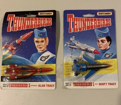 Matchbox Thunderbirds 1994 Alan Tracy and Scott Tracy | eBay
