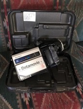 Sony BetaMovie vintage video camera with case As Is Parts Or Repair
