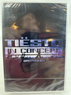 Tiesto In Concert - Directors Cut 2003 (DVD, 2012) NIB NEW SEALED