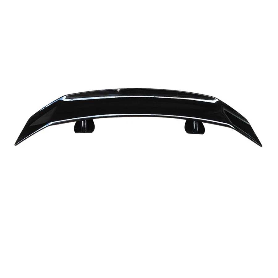 Glossy Black Sedan Car Spoiler Modified Wing Body Kit GT Style Universal USA 1x Foto 2 de 4