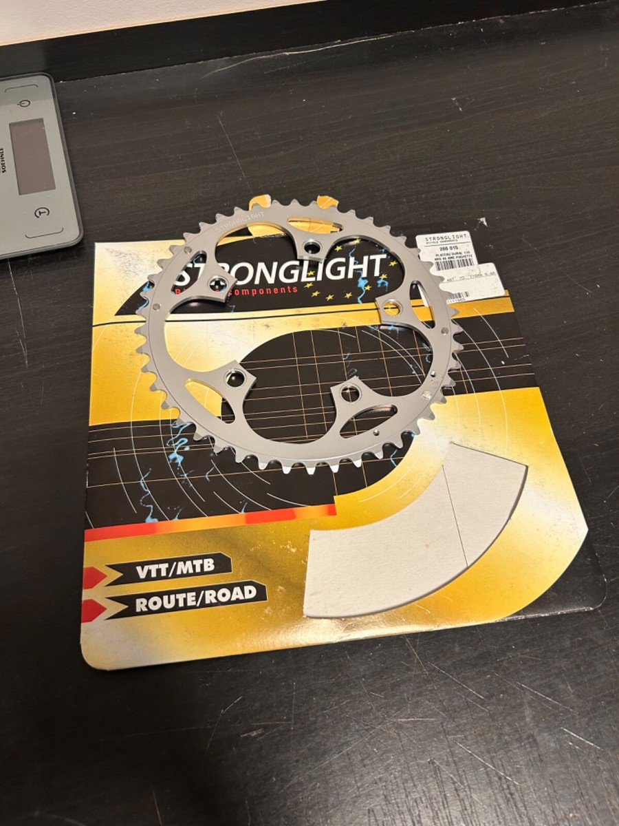 NEW Stronglight Zicral Chainring 46T x 110BCD AL 5Hols 3x8/9s NOS