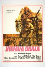 BEACH RED Original exYU movie poster 1967 COR...