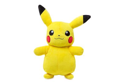 Pokémon PKW2389-20 cm Select Plüsch - Cord Pikachu, offizielles Plüsch