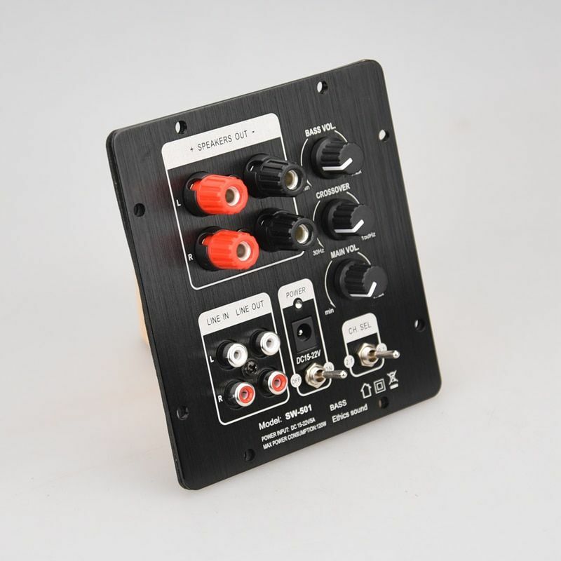 Active Subwoofer Diy Passive To Active Speaker Connect Passive