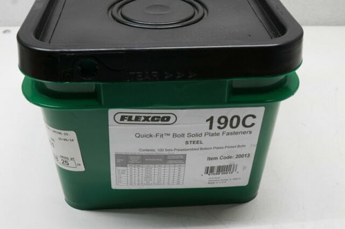 FLEXCO BOLT SOLID PLATE FASTENERS (140E 
