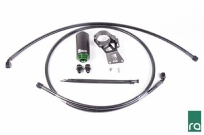 Radium Fuel Feed Line Lancer Evolution EVO X 4B11 Stainless Filter 20-0246-03