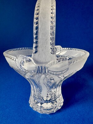 Evita Clear 3D Bogen mattiert - 24% Bleikristall Korb Germany Bogen