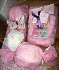 Reborn Or Silicone Baby Shower Surprise Box Opening Girl Items size: Newborn