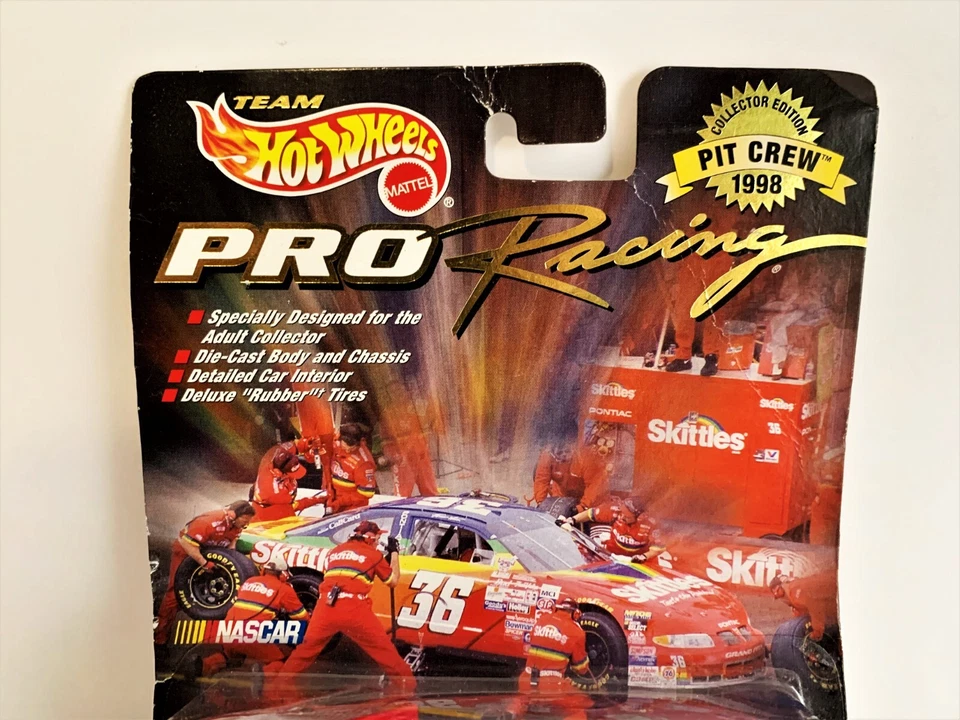 Hot Wheels Pit Crew con caja de herramientas #36 Ernie Irvan Pontiac Grand Prix Pro Racing Foto 3 de 4
