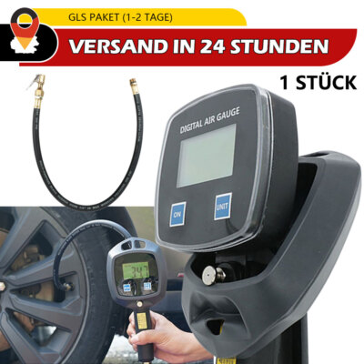 LCD Digital Druckluft Reifenfüller Manometer Luftdruckprüfer Auto Reifenprüfer