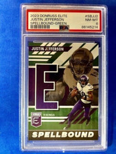Justin Jefferson 2023 Panini Donruss Elite Spellbound 