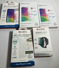 Lot 5 Invisible Shield Visionguard & Screen Protection for iPhone & Apple Watch