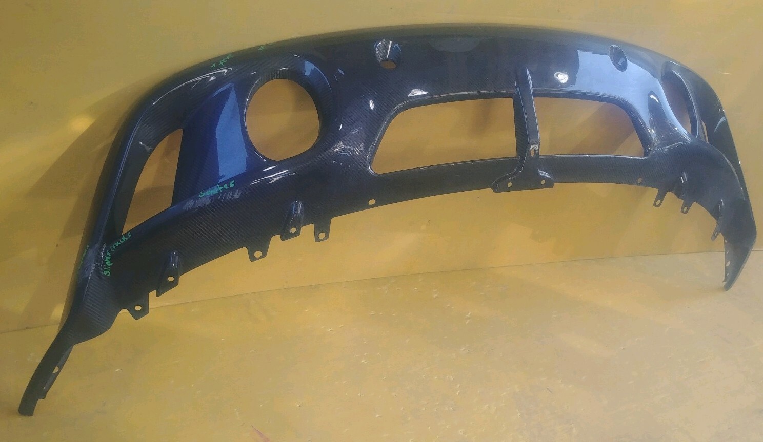 2012-2016 ASTON MARTIN VANQUISH REAR BUMPER DIFFUSER VALANCE OEM CD33-17E955-BA