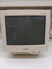 Sony CRT Monitor CPD-17SF9 17″ Trinitron Multiscan Computer Display Vintage