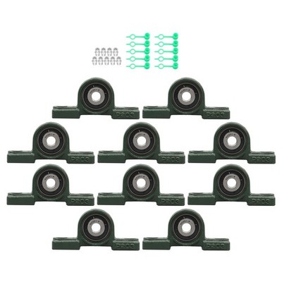 UCP201-8 Premium Quality Self-Align Pillow Block Bearing 1/2'' Bore (Pack 10)
