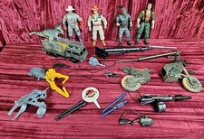 MIXED VINTAGE Jurassic Park Action Figures Lot  ACCES DINOSAUR TOYS