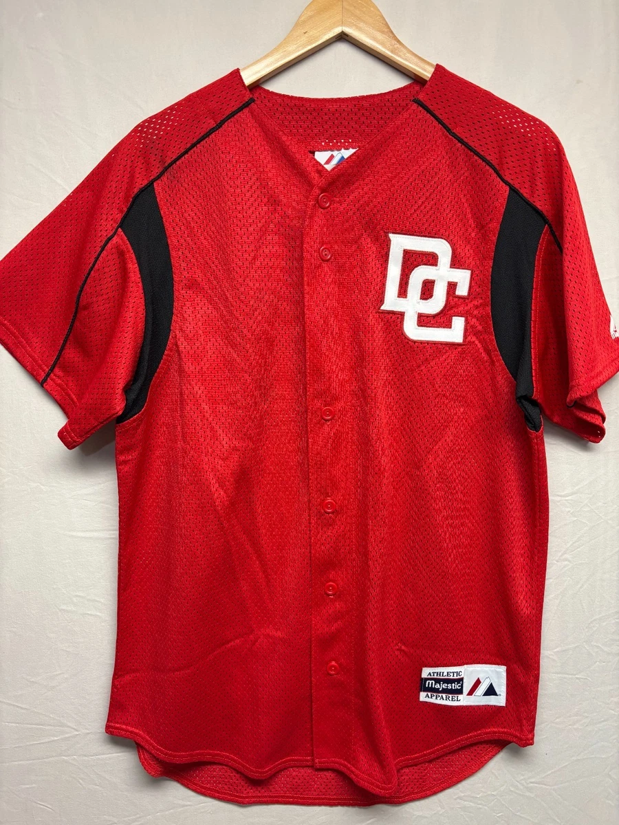 ワシントン・ナショナルズ\"majestic\"ベースボールシャツ サイズM Vintage Majestic MLB Washington Nationals Jersey White Mens XL