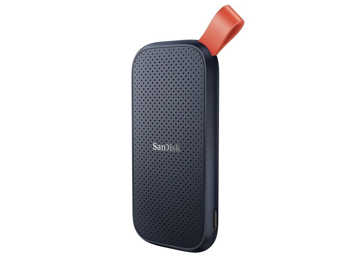 SanDisk Portable SSD 2TB USB 3.2 Gen 2, USB-C SDSSDE30-2T00-G26