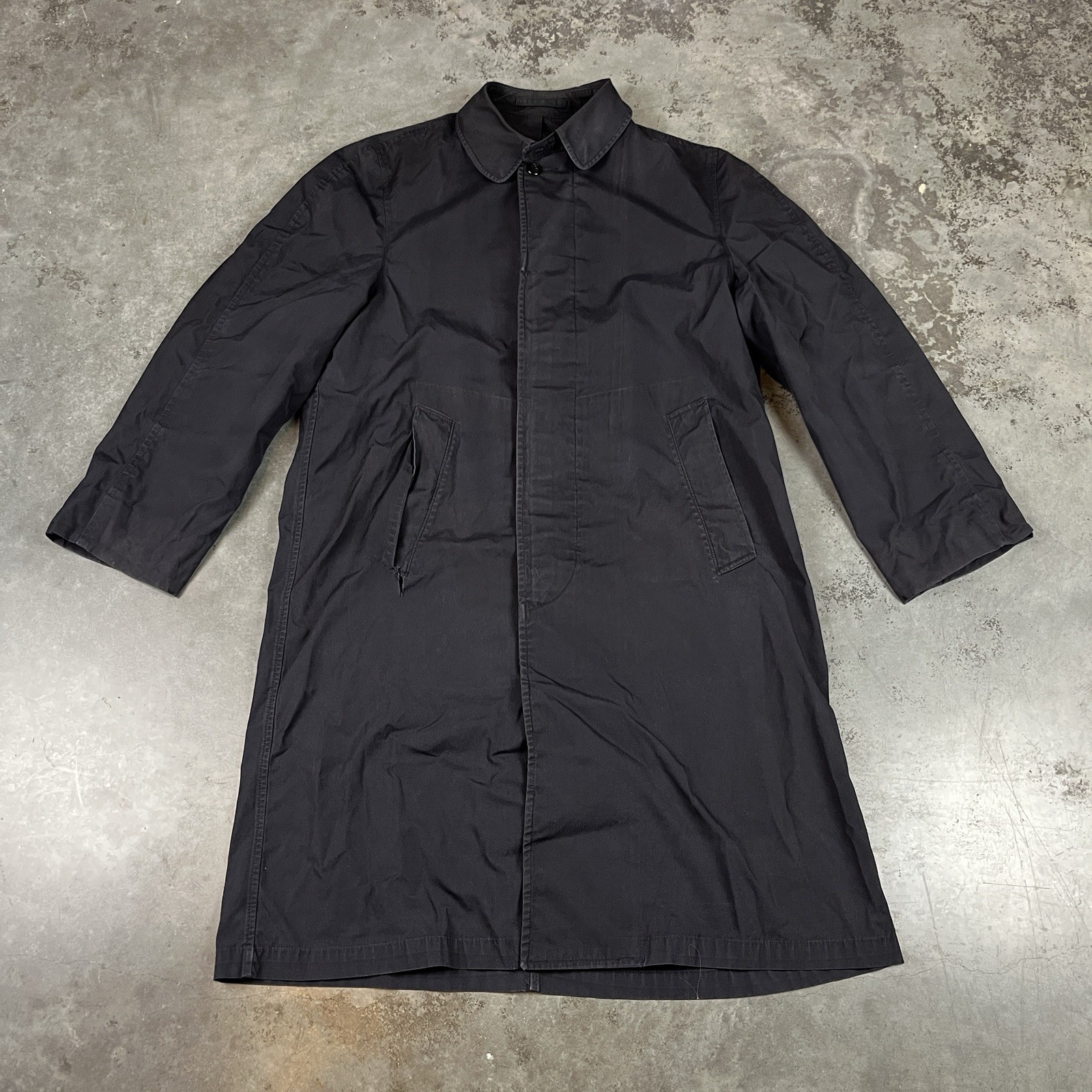 Mens Small Blue Flaws Long Preowned