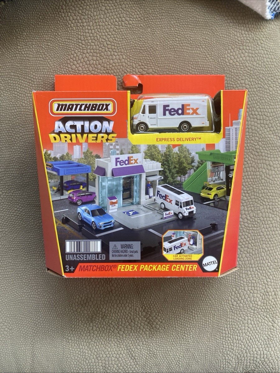 Matchbox Action Drivers FedEx Package Center Playset w/Express