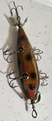 Купить heddon dowagiac expert red head fishing lure rare