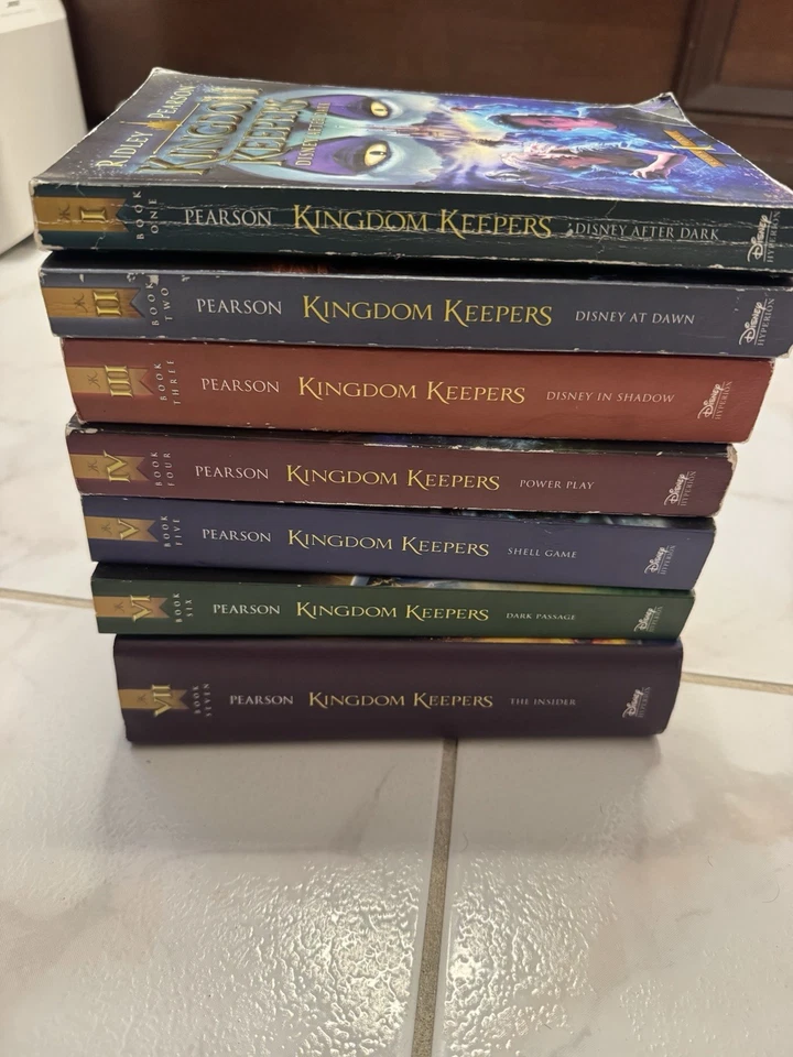 Lot of 7 Disney Kingdom Keepers Books Complete Set 1-7 Ridley Pearson - Image 2 of 3