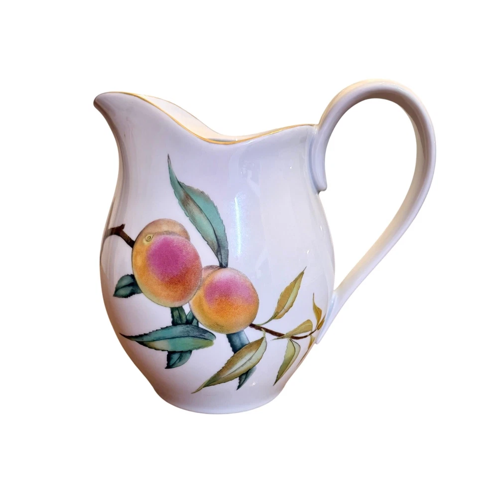 Jarra Royal Worcester Evesham Gold Trim 56 OZ Foto 2 de 4