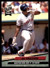 Mo Vaughn 1992 Ultra #23 Boston Red Sox MLB READ FREE SHIPPING AutographDen