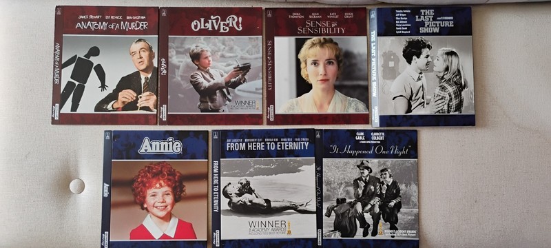 LOT OF 7 SLIP COVERS FROM COLUMBIA CLASSICS VOL 2-3 - NO DISCS - SEE LIST