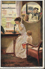 Advertising (US) - Bell Telephone Marketing - stamp, 1912 pmk Saybrook CT