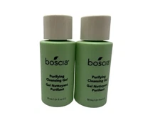 2 x Boscia Purifying Cleansing Gel  Vegan Cruelty-Free Skincare- 1.01 fl oz 30ml